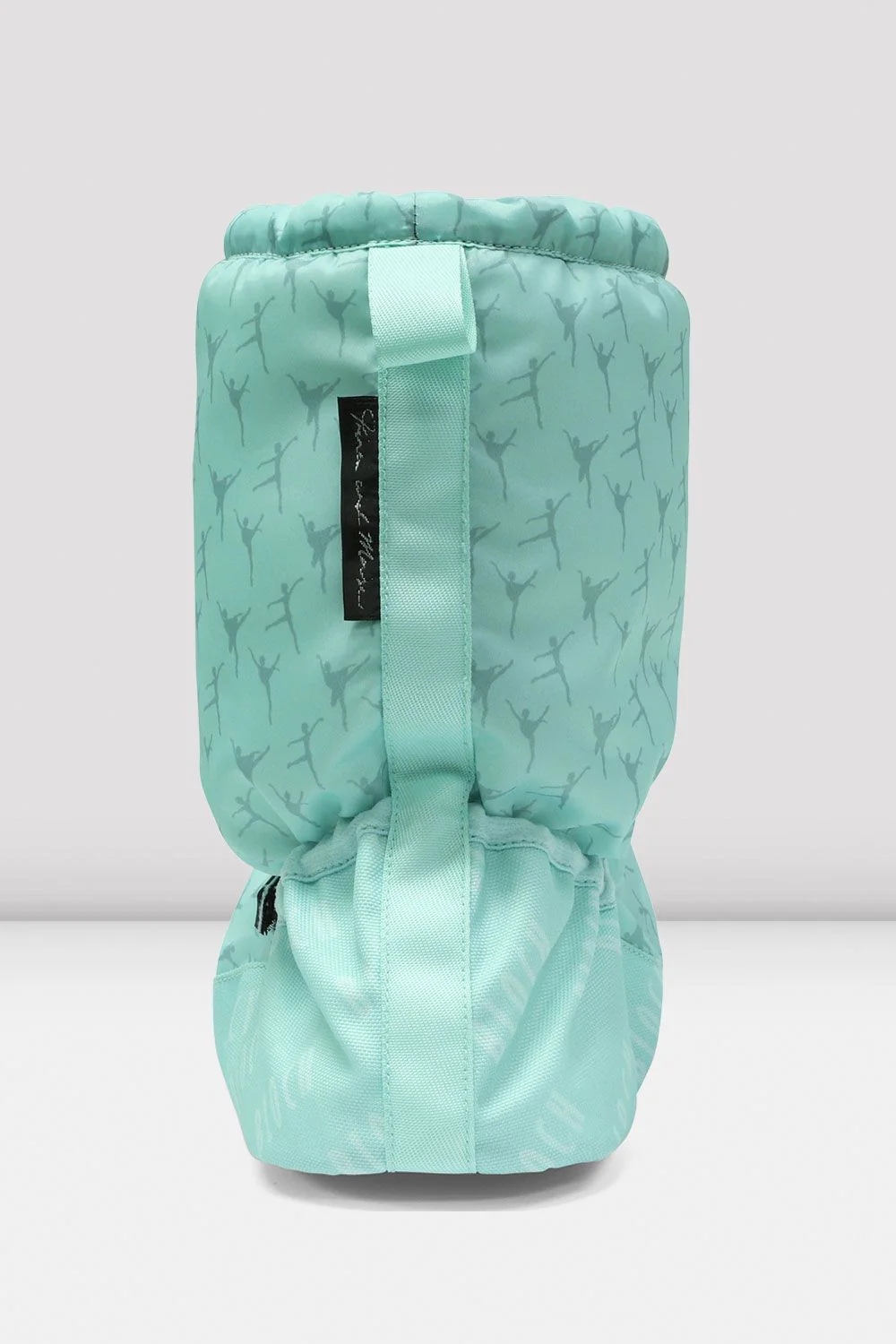 Adult Ballerina Print Warm Up Booties - Image 5