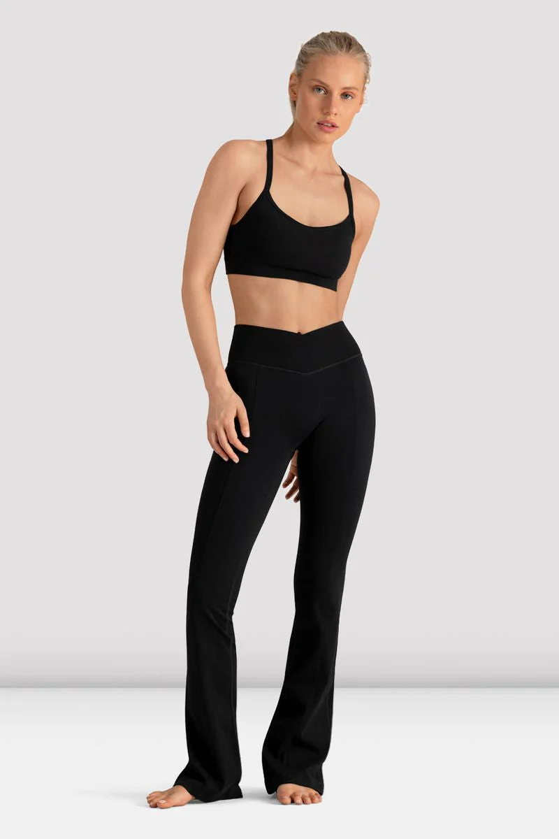 Apex Wrap Waist Flare Legging