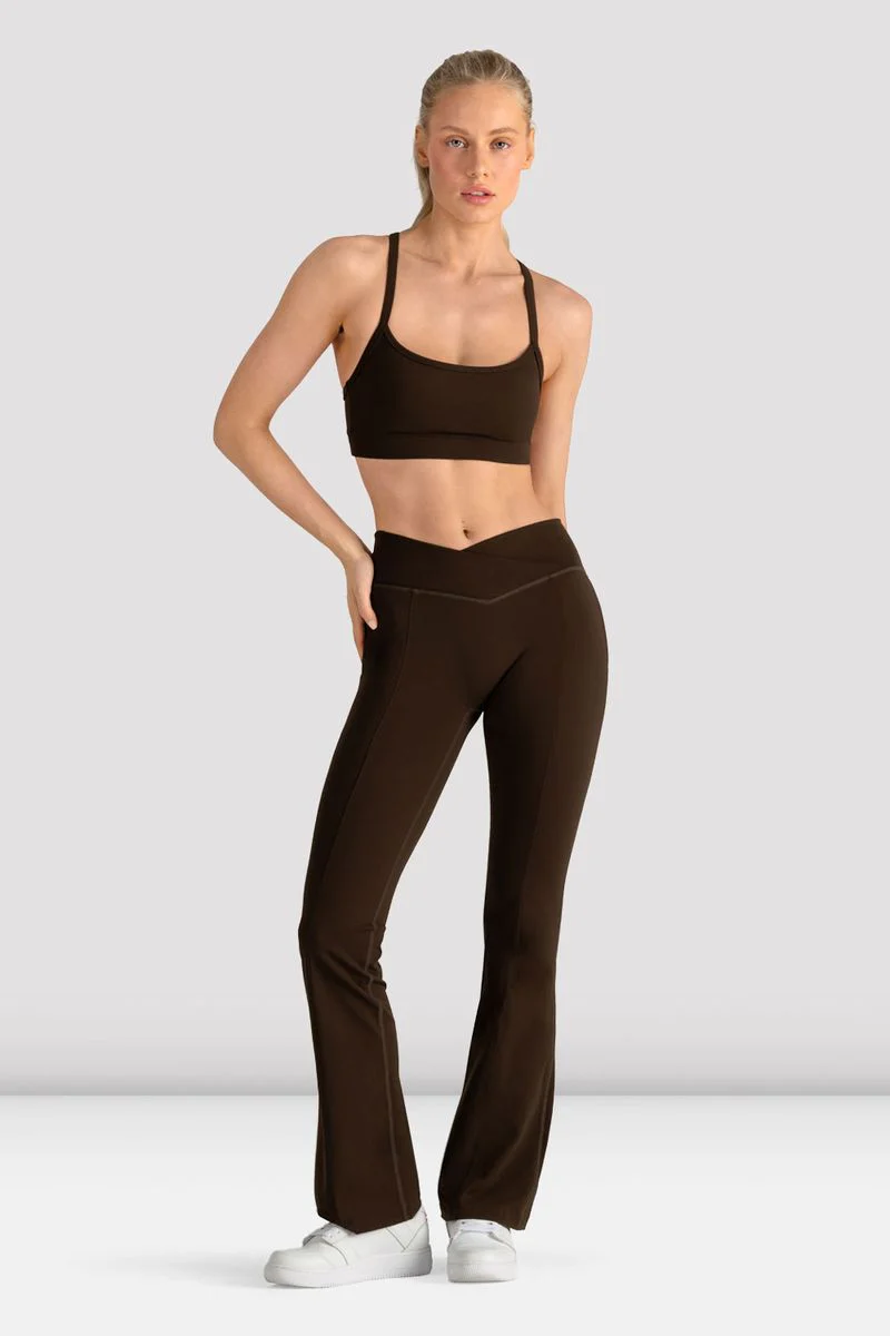 Apex Wrap Waist Flare Legging