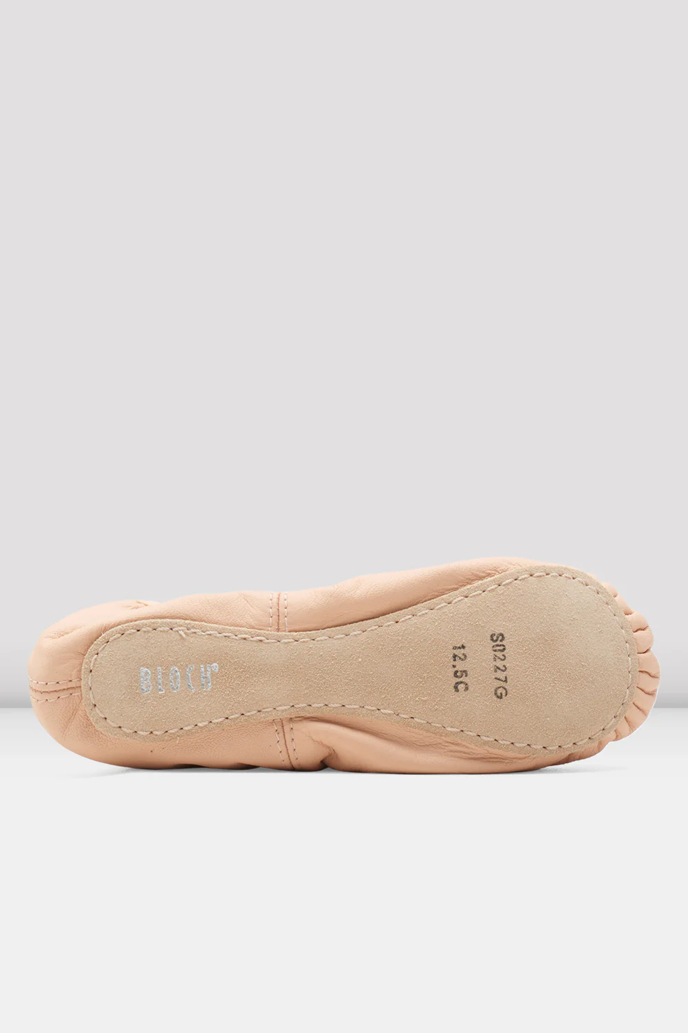 Childrens Belle Leather Ballet Shoes - Image 4