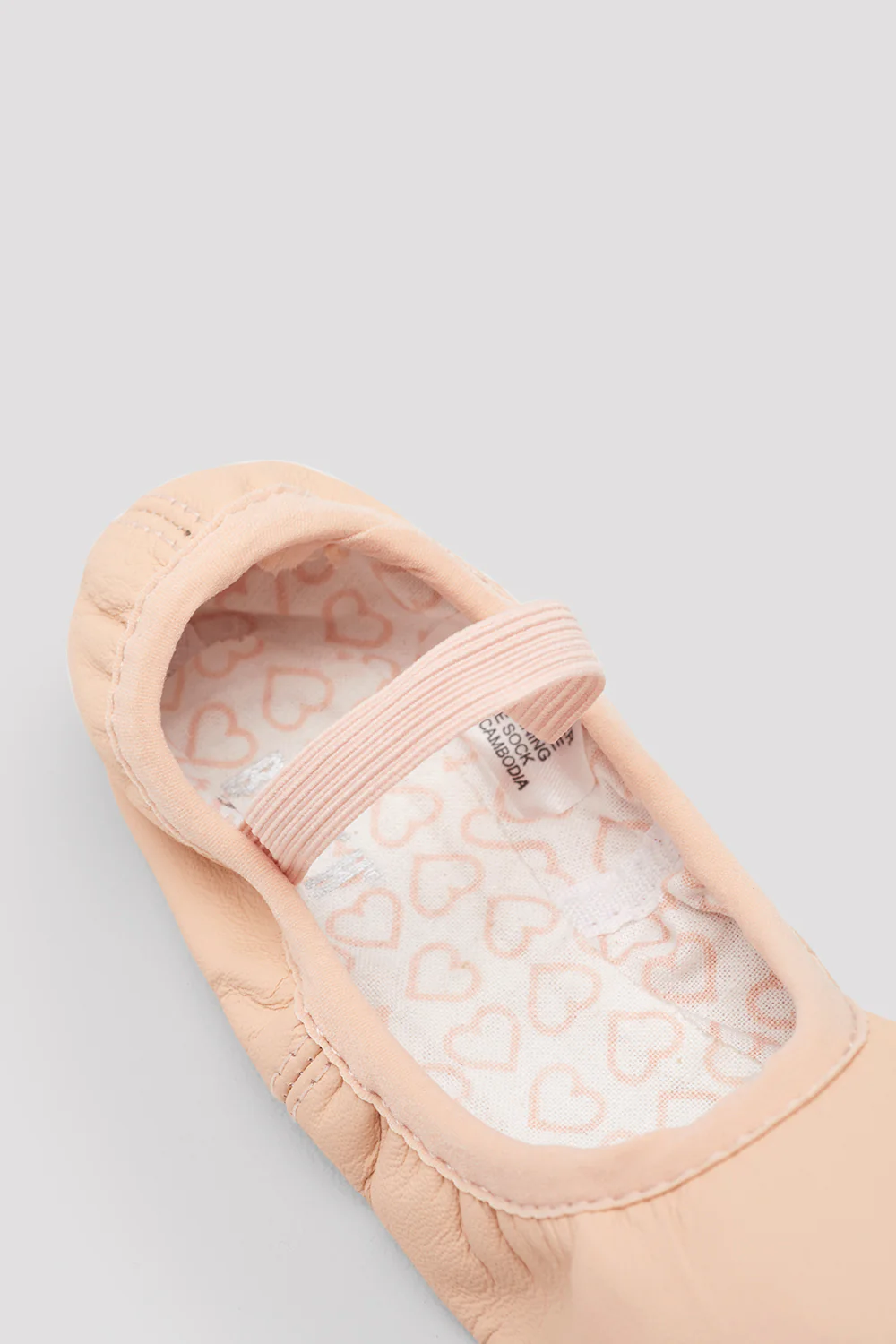 Childrens Belle Leather Ballet Shoes - Image 6