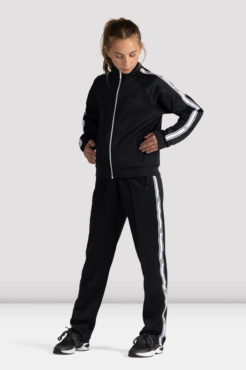 Childrens Bloch Logo Track Jacket - Image 5