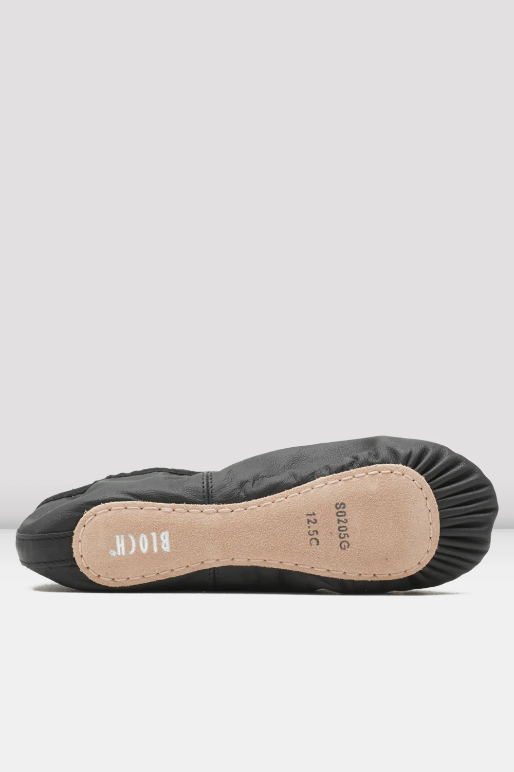 Childrens Dansoft Leather Ballet Shoes - Image 5