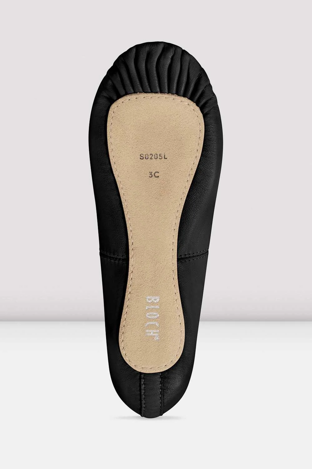 Childrens Dansoft Leather Ballet Shoes - Image 9