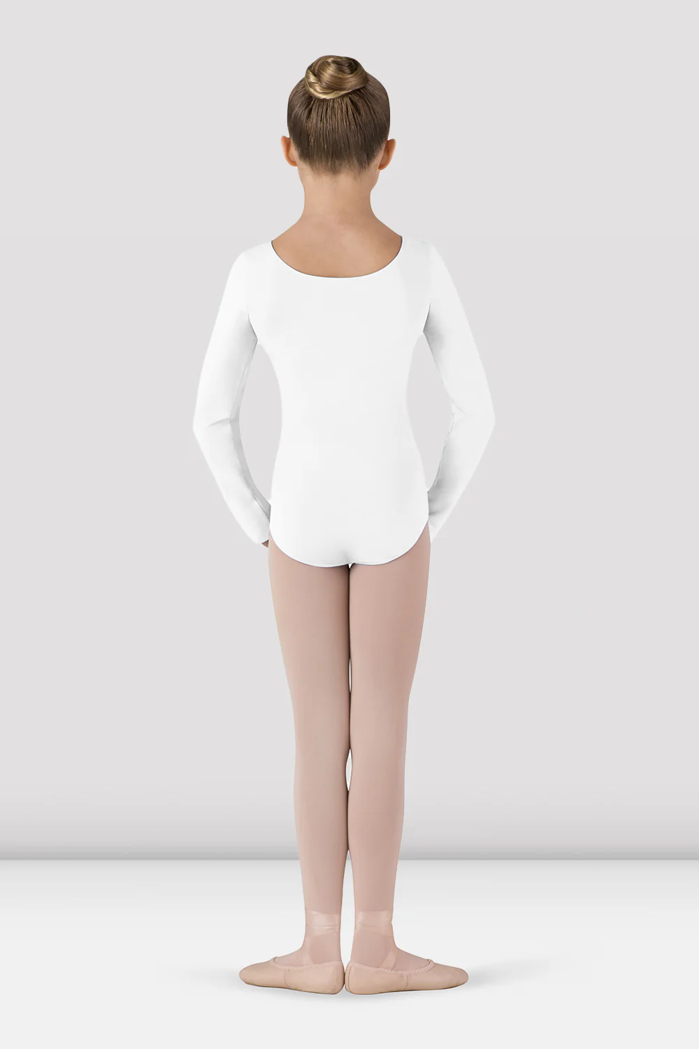 Girls Basic Long Sleeve Leotard - Image 2