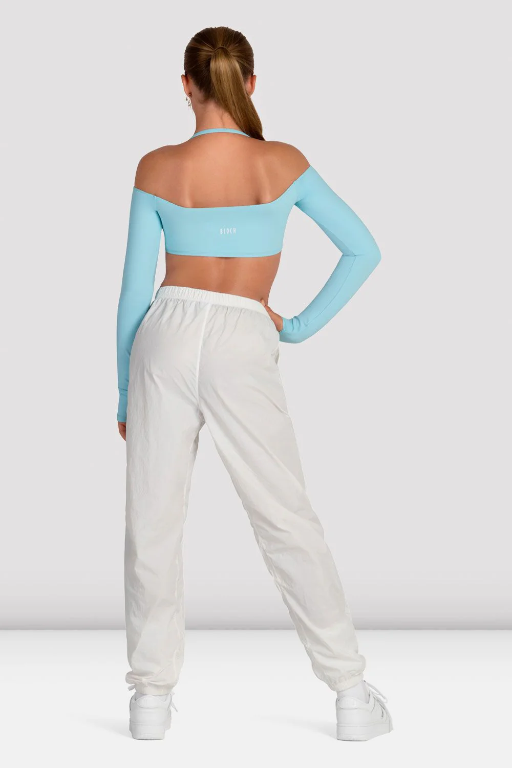 Girls Criss Cross Bolero Crop Top - Image 2