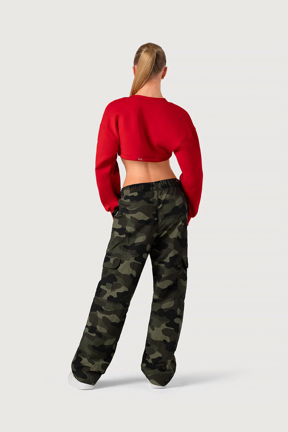 Girls Cropped Bolero Sweat Top - Image 4