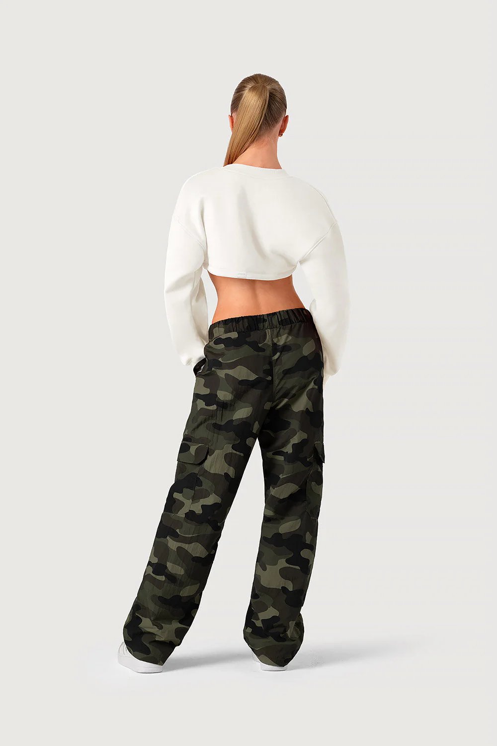 Girls Cropped Bolero Sweat Top - Image 4