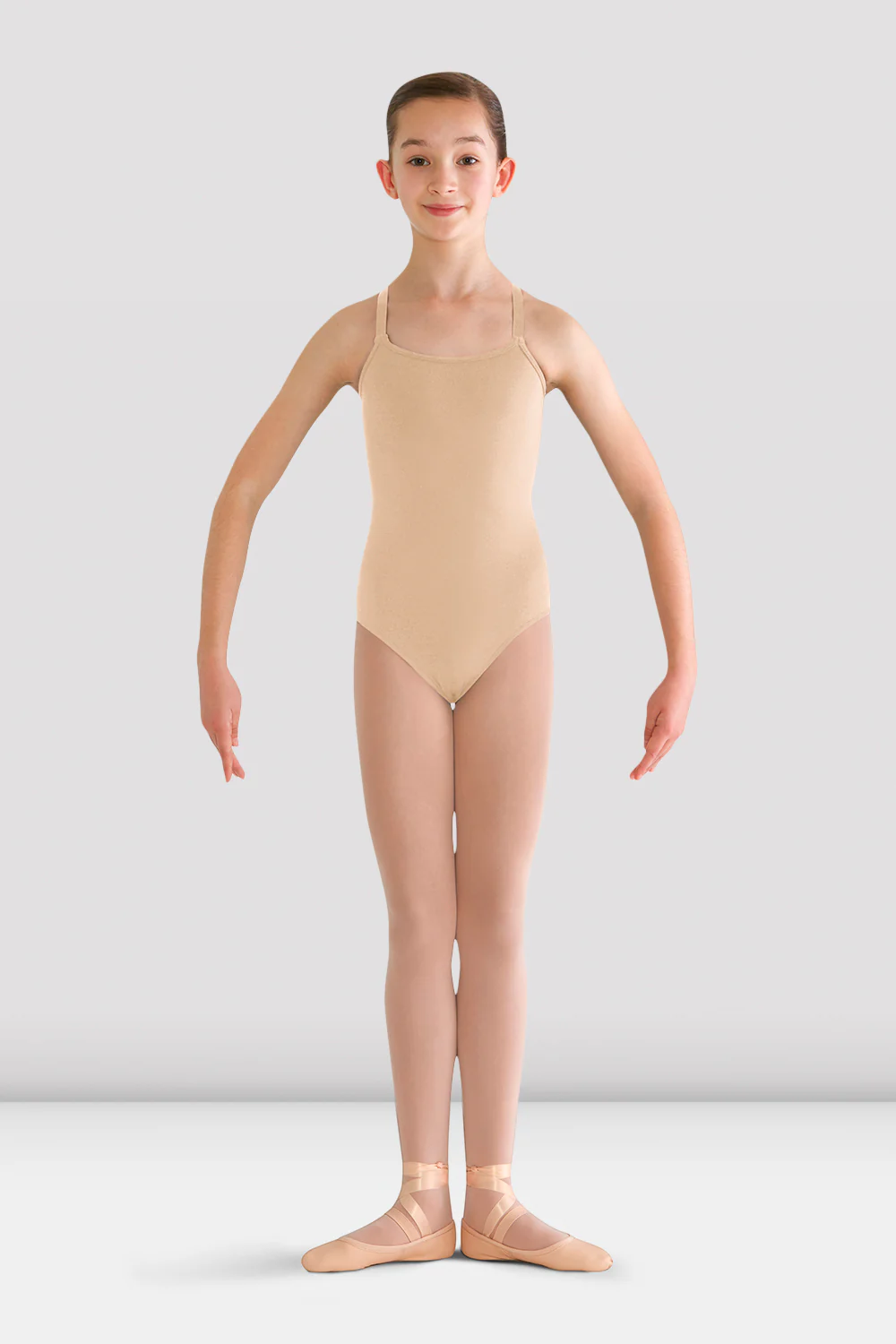 Girls Pranay Adjustable Strap Leotard