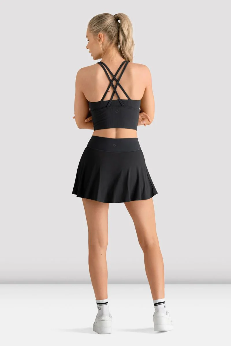 Ladies Apex High Waist Tennis Skirt - Image 2