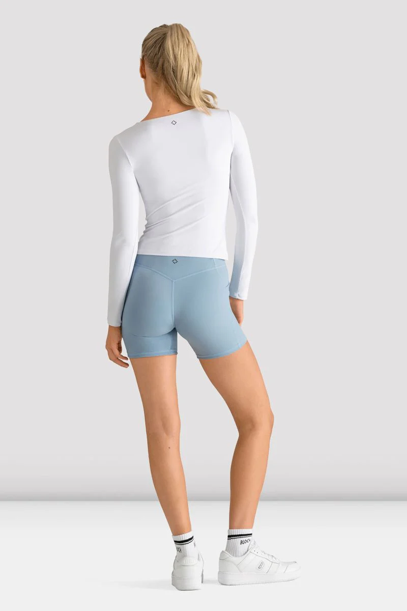 Ladies Apex Wrap Waist Short - Image 2