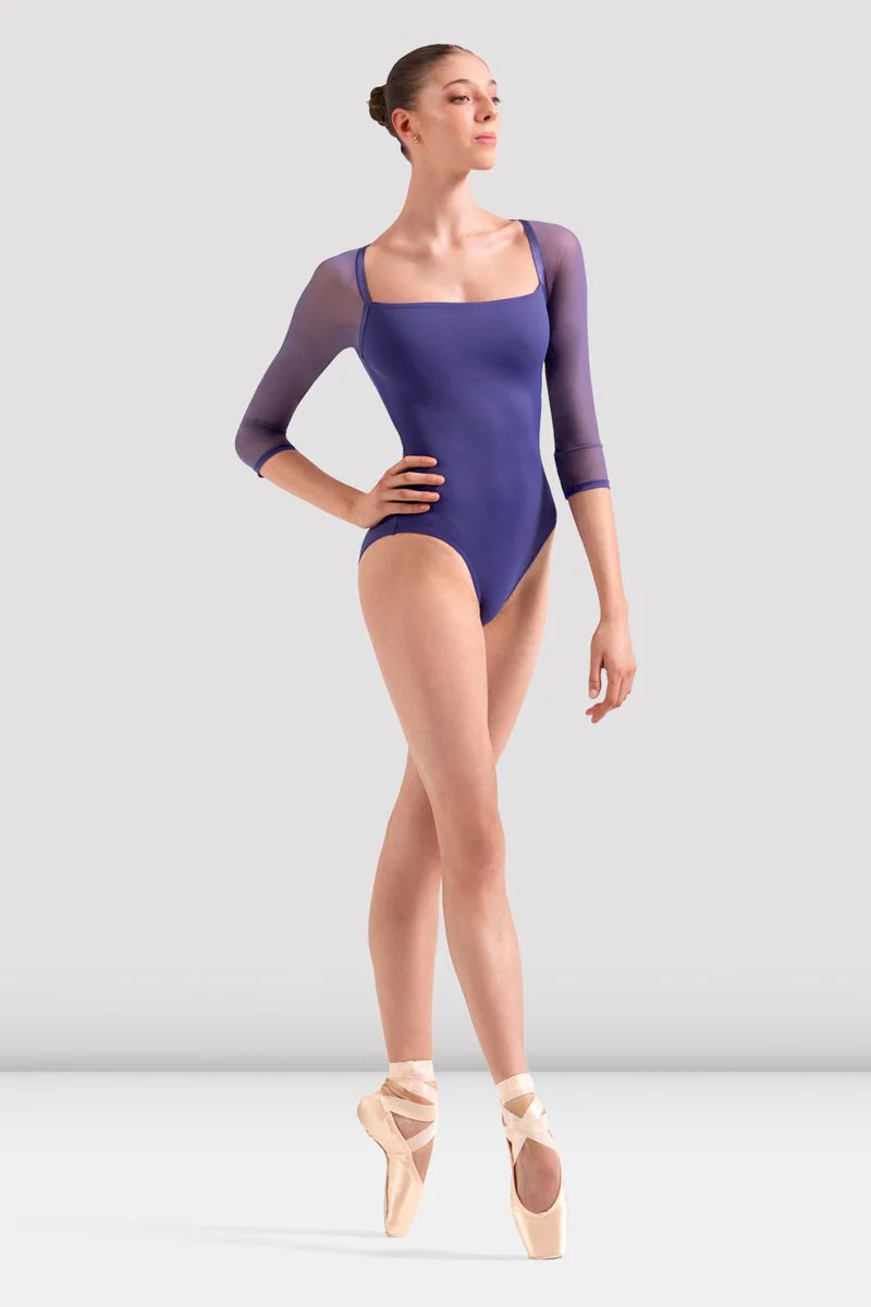Ladies Arabesque 3/4 Sleeve Leotard