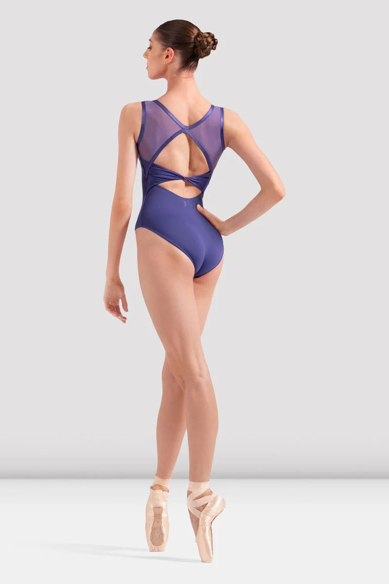 Ladies Arabesque Boat Neck Leotard - Image 2