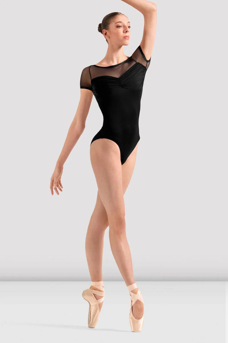 Ladies Arabesque Cap Sleeve Leotard