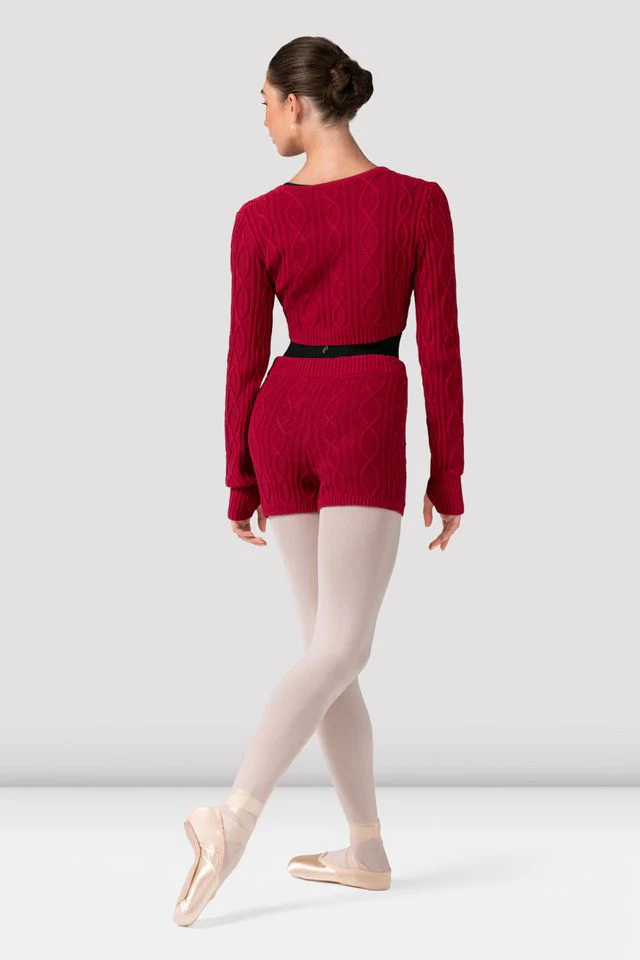 Ladies Atiyah Long Sleeve Wrap Top - Image 3