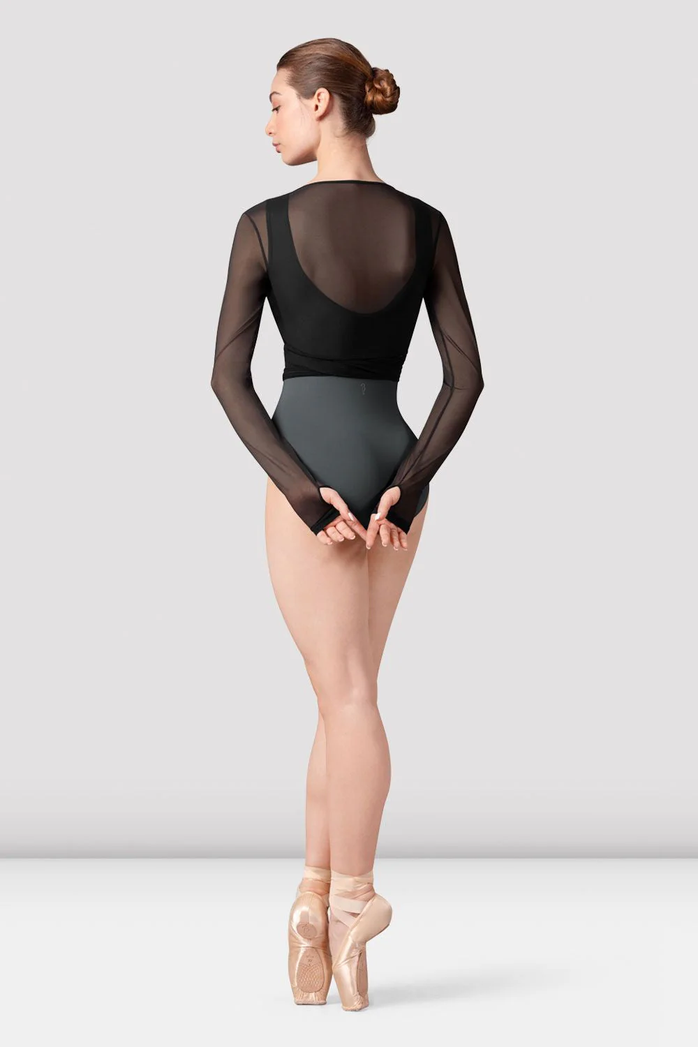 Ladies Bethan Mesh Wrap Top - Image 3