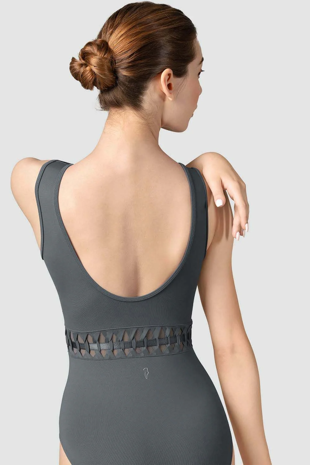Ladies Caitlin Scoop Back Leotard - Image 2