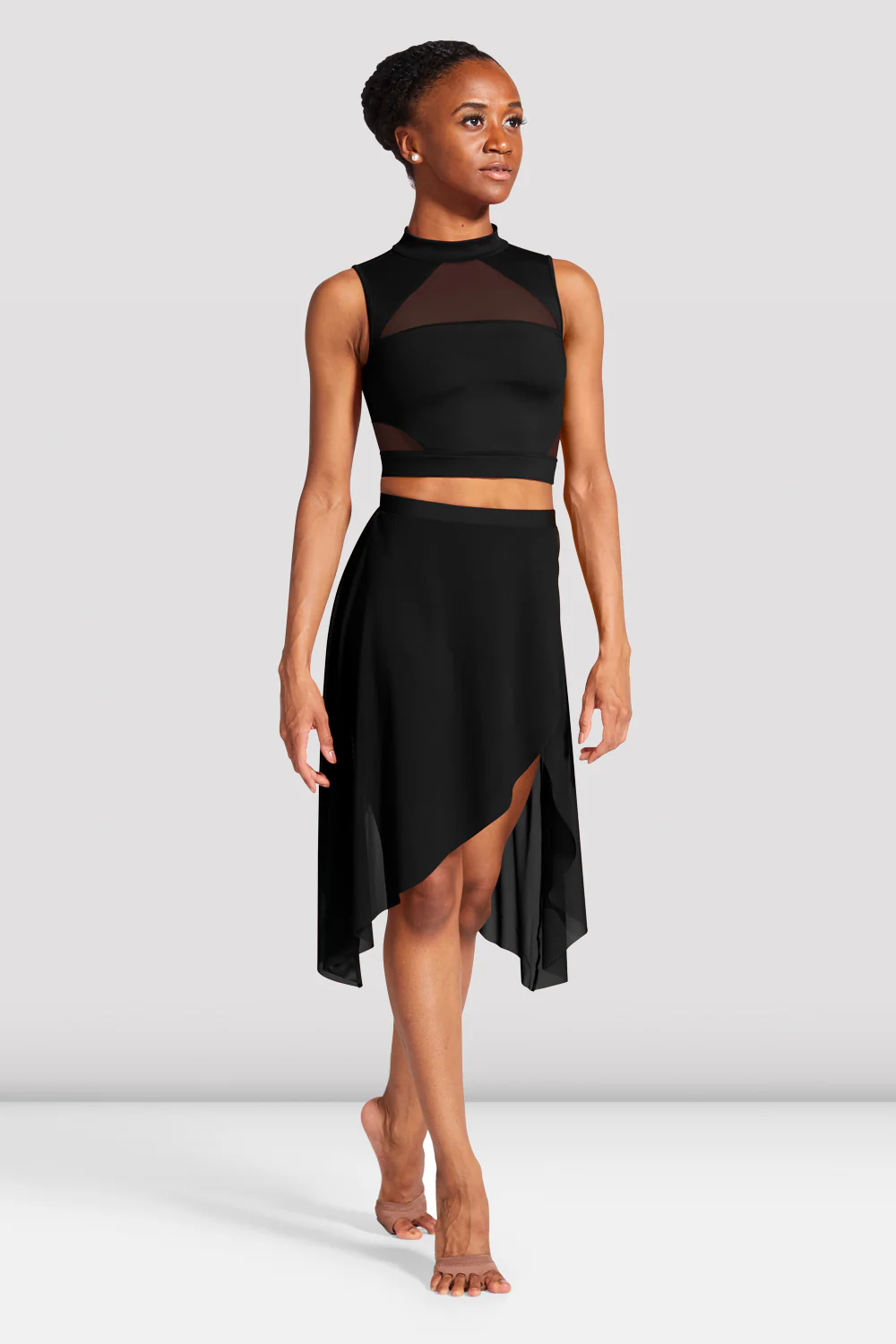 Ladies Chiaki Open Back Crop Top