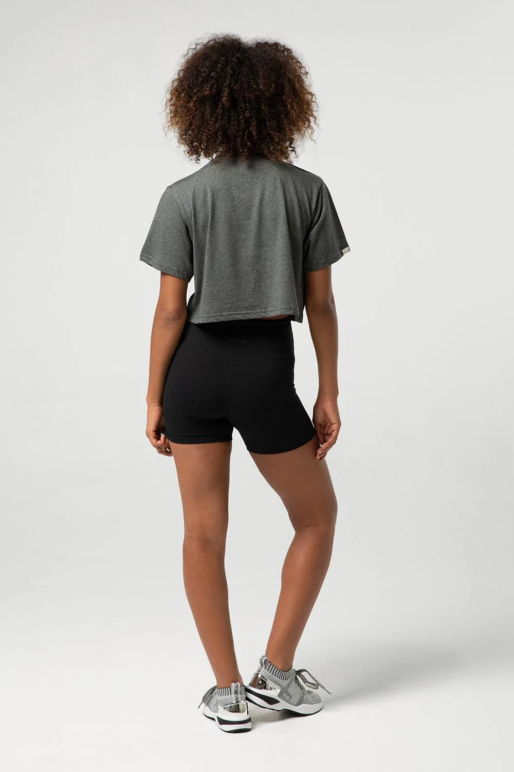 Ladies Heritage Bloch Print Crop Tee - Image 2