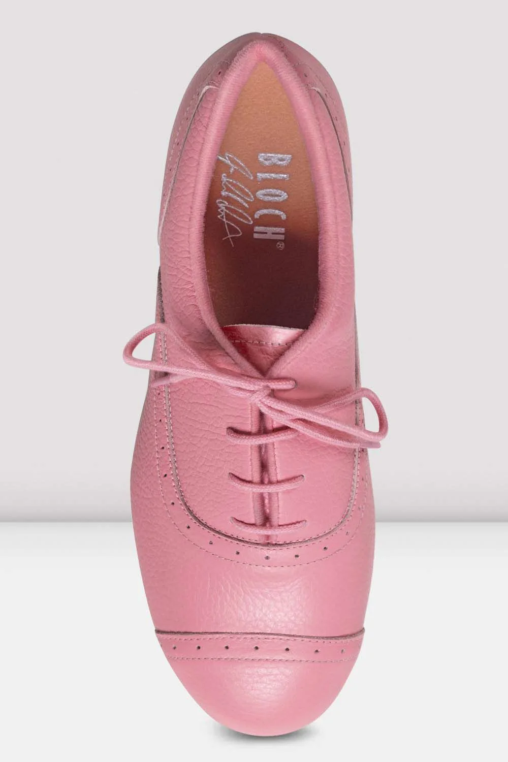 Ladies Jason Samuels Smith Pebble Leather Tap Shoes - Image 5
