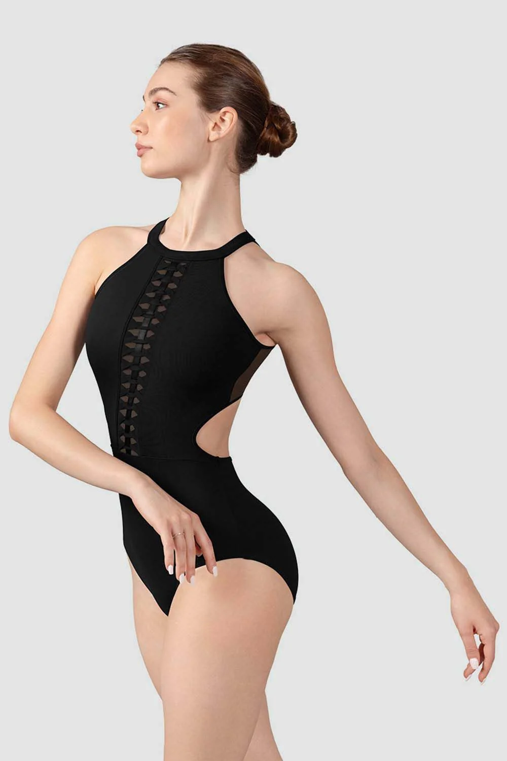 Ladies Kelsie Halterneck Leotard - Image 2