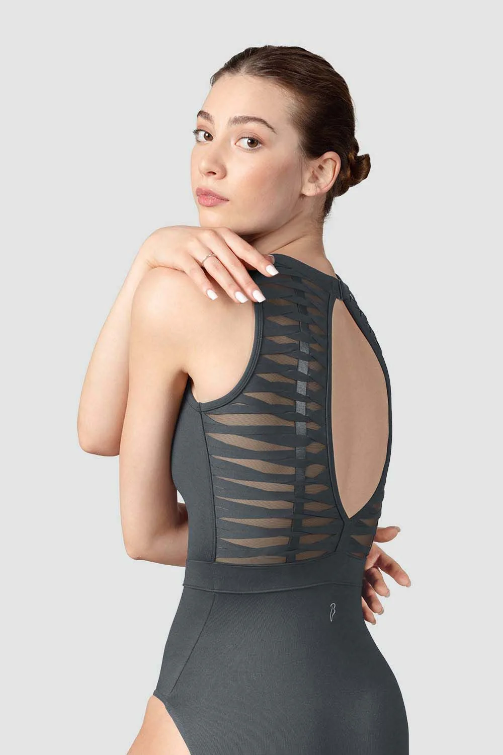 Ladies Leony Open Back Leotard - Image 2