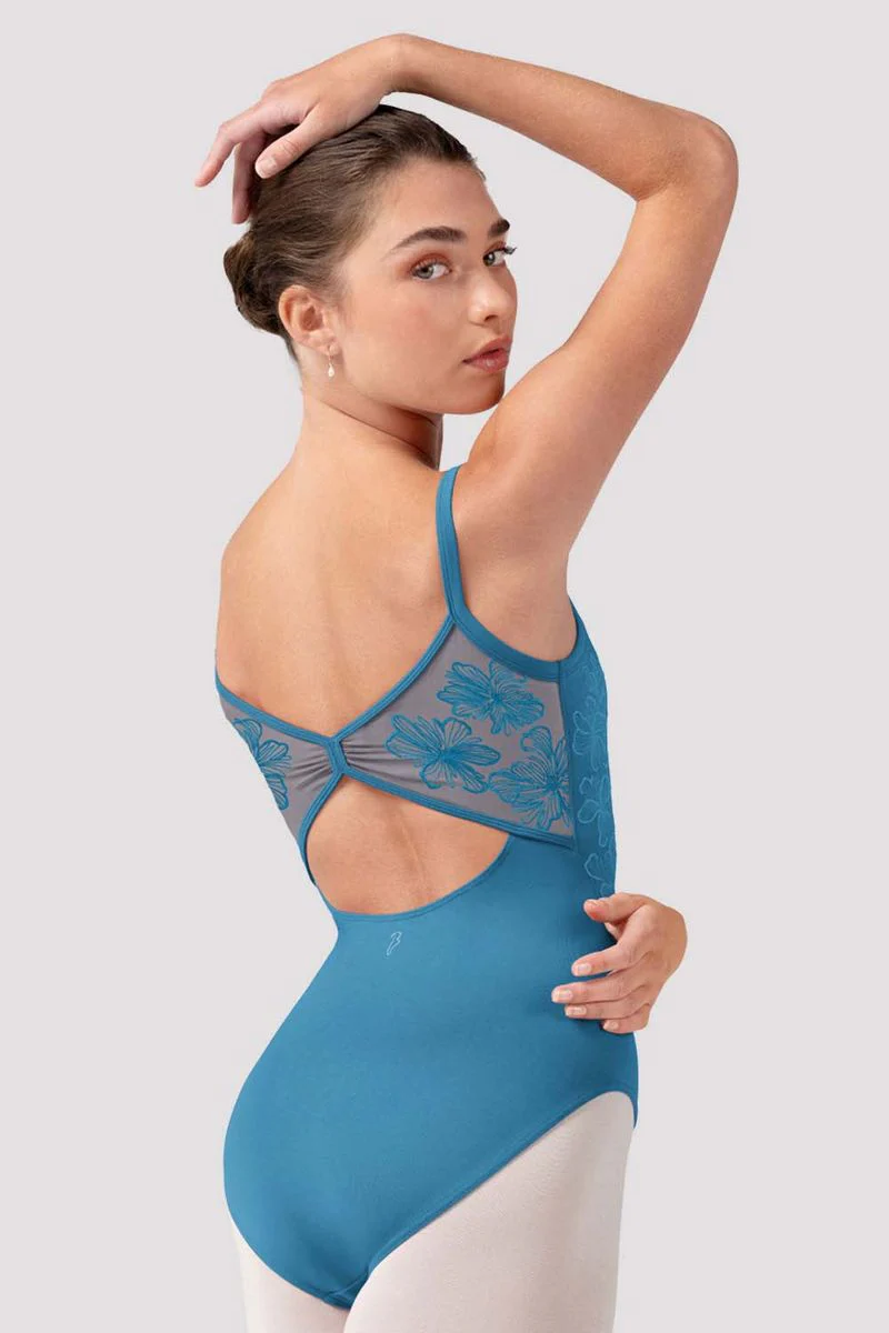 Ladies Lorelei Floral Camisole Leotard - Image 2