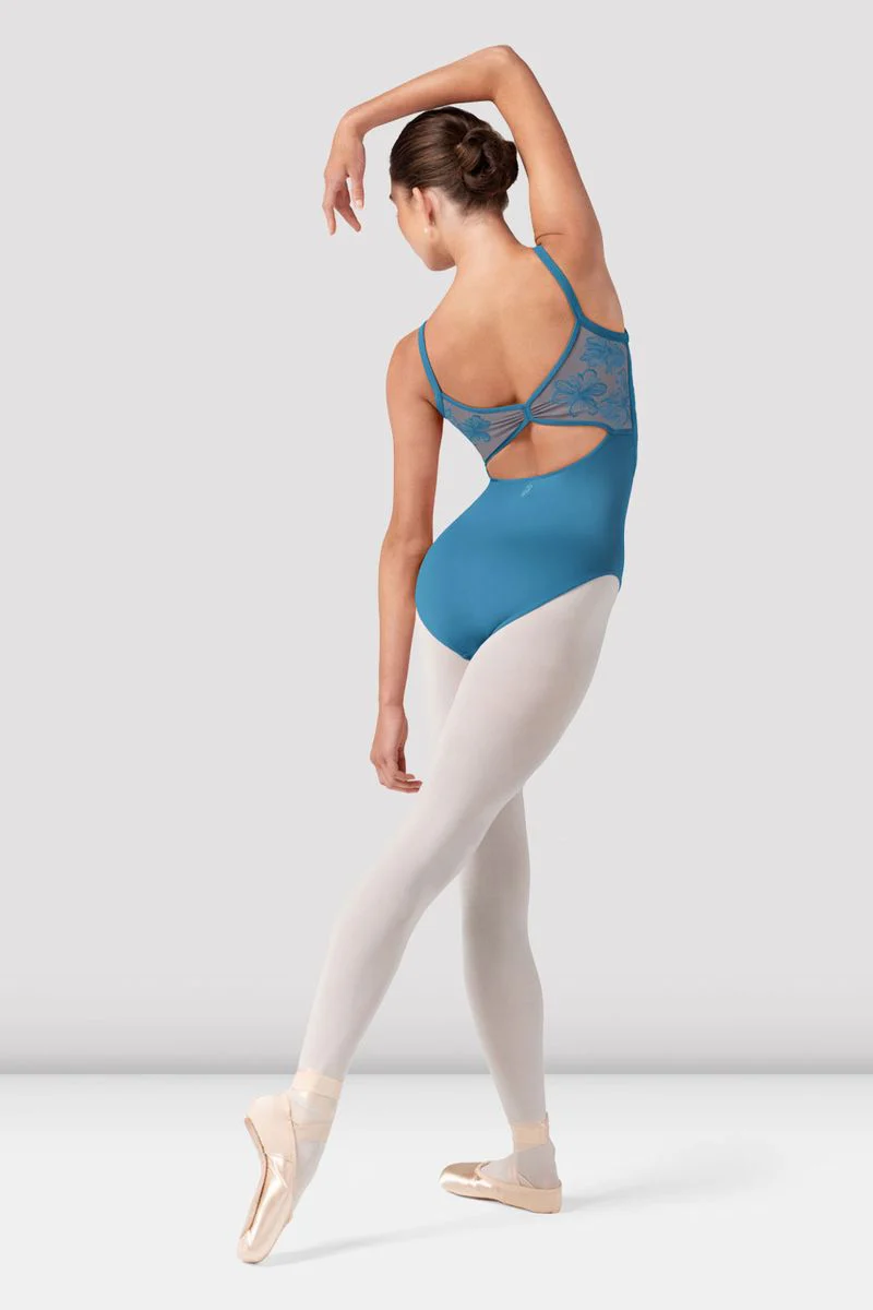 Ladies Lorelei Floral Camisole Leotard - Image 3
