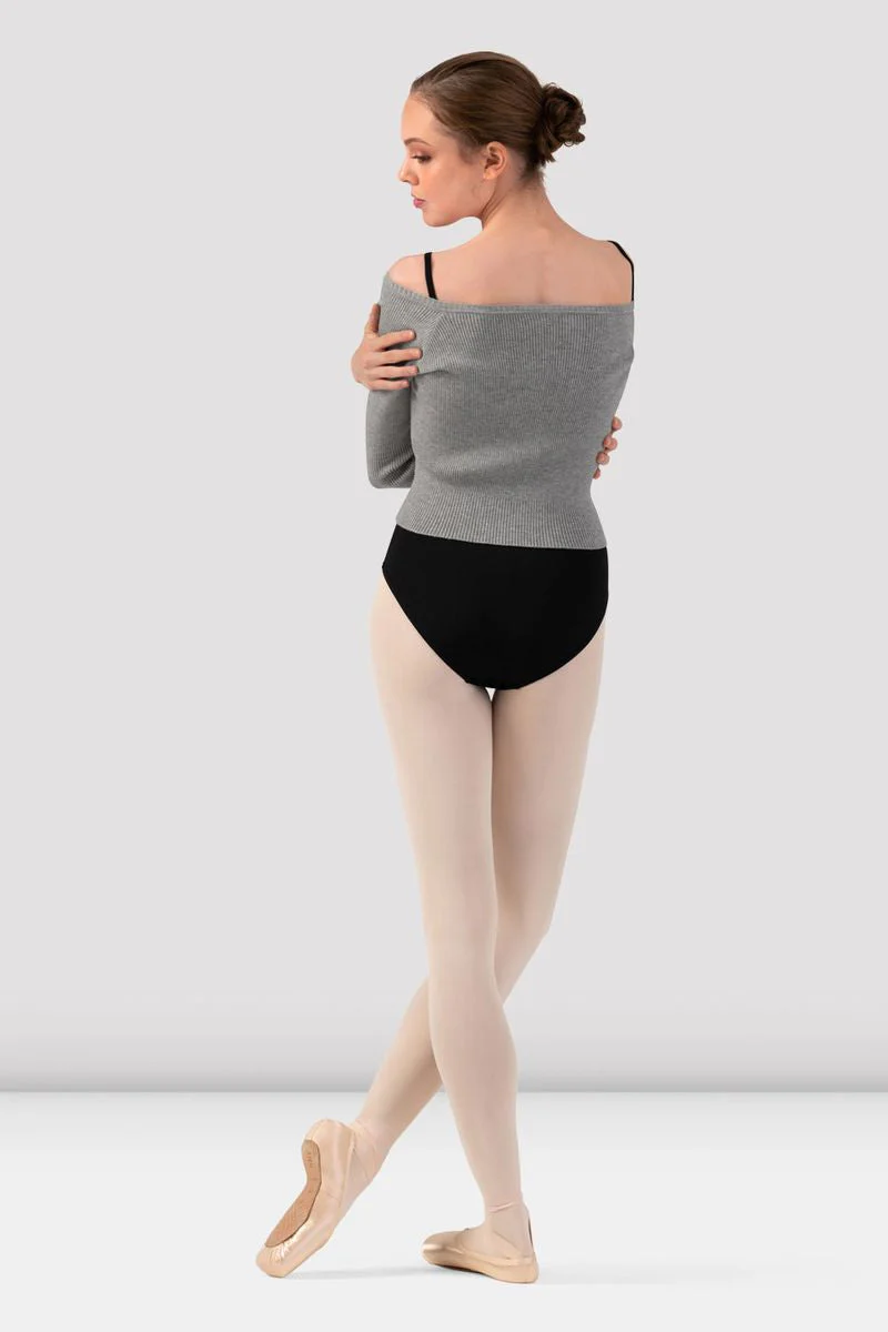 Ladies Lyra Cropped Knit Sweater - Image 2