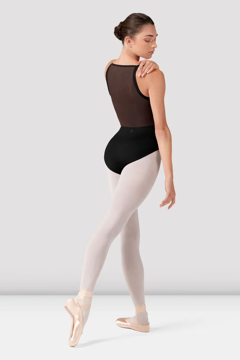 Ladies Mia Mesh Back Leotard - Image 3