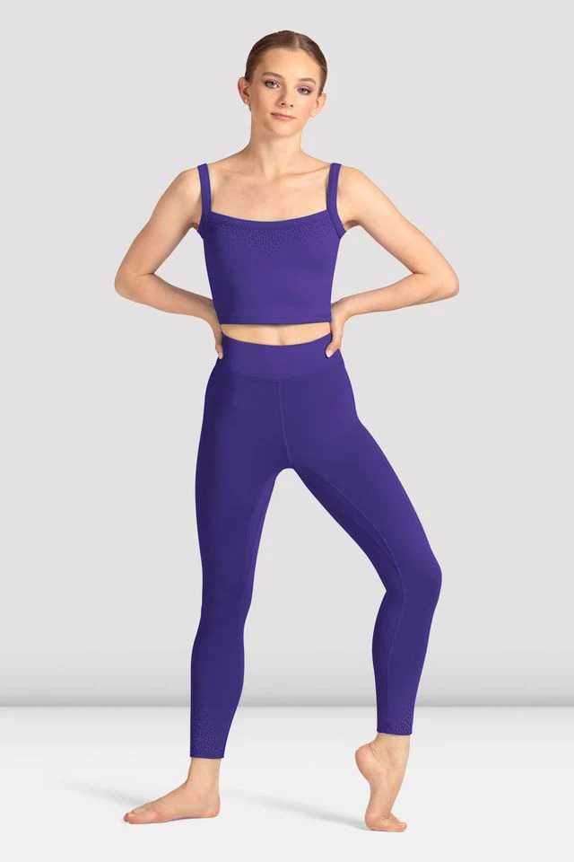 Ladies Mirella Celeste Camisole Printed Crop Top - Image 2