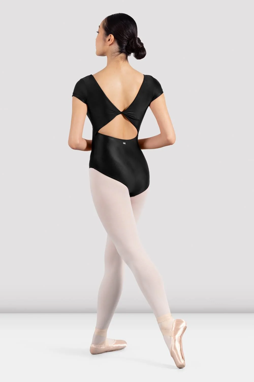 Ladies Mirella Glow Cap Sleeve Leotard - Image 2