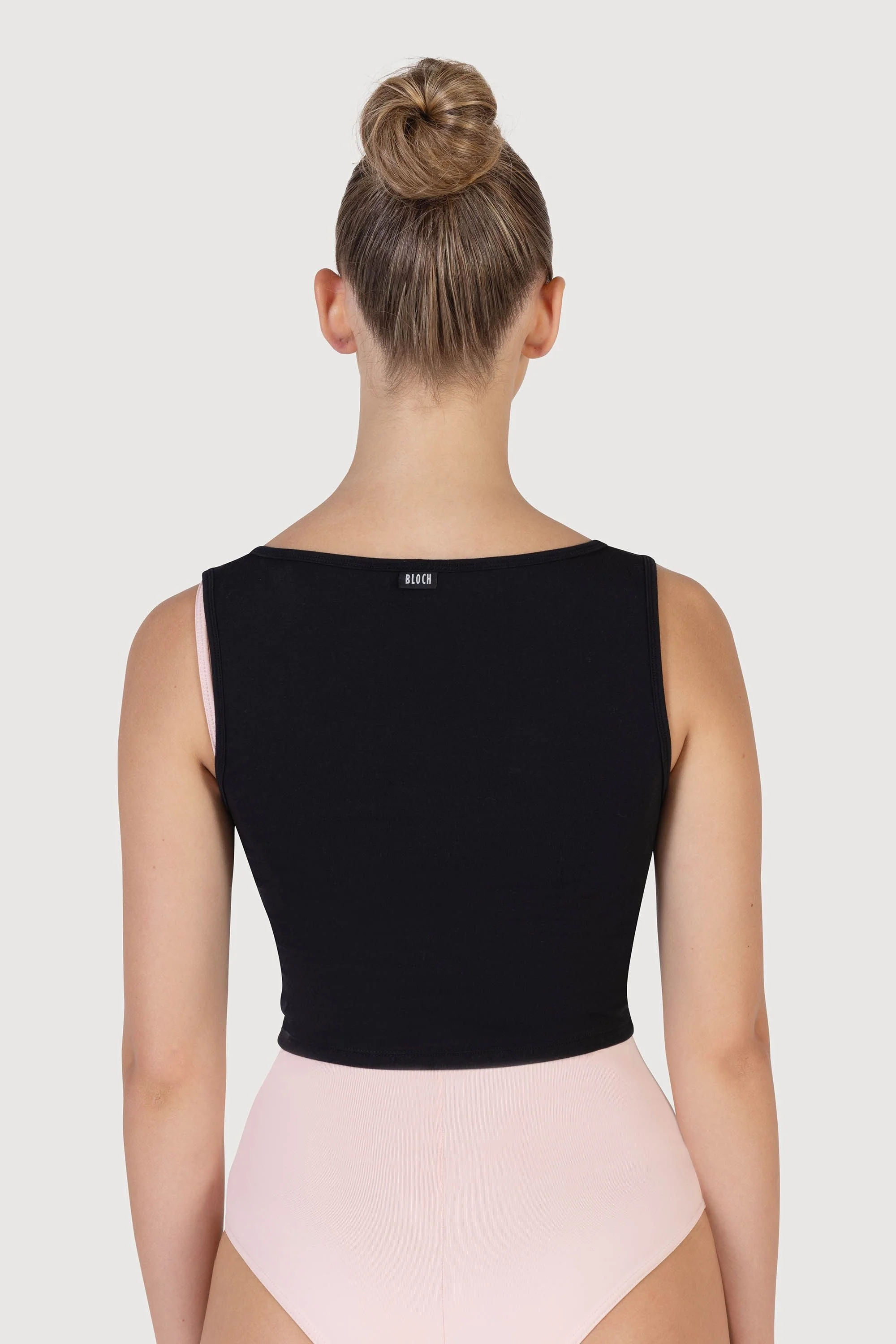 Ladies Nessa Soft Cropped Tank - Image 2