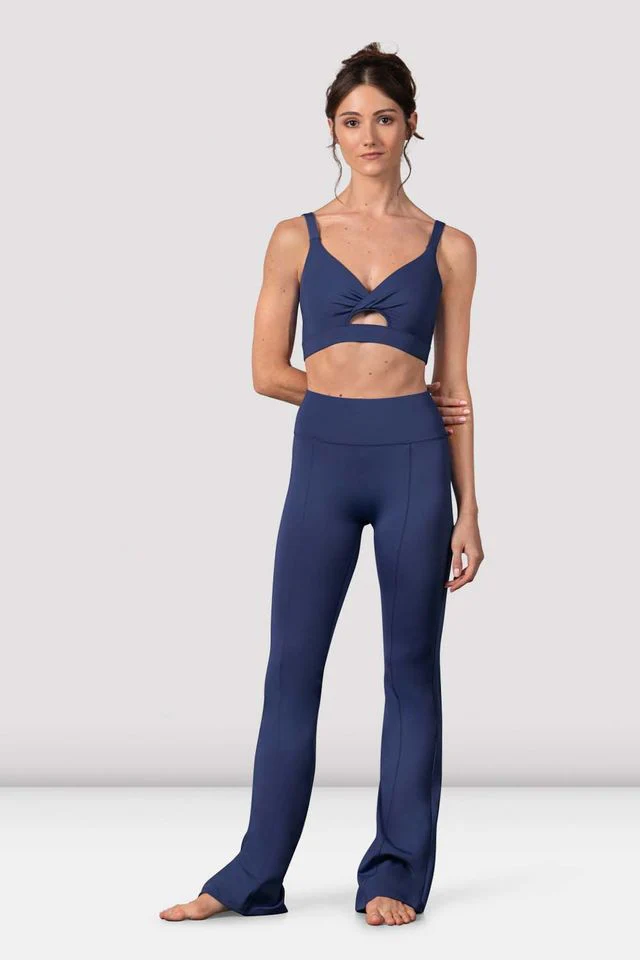Ladies Vivian Twist Front Crop Top - Image 2