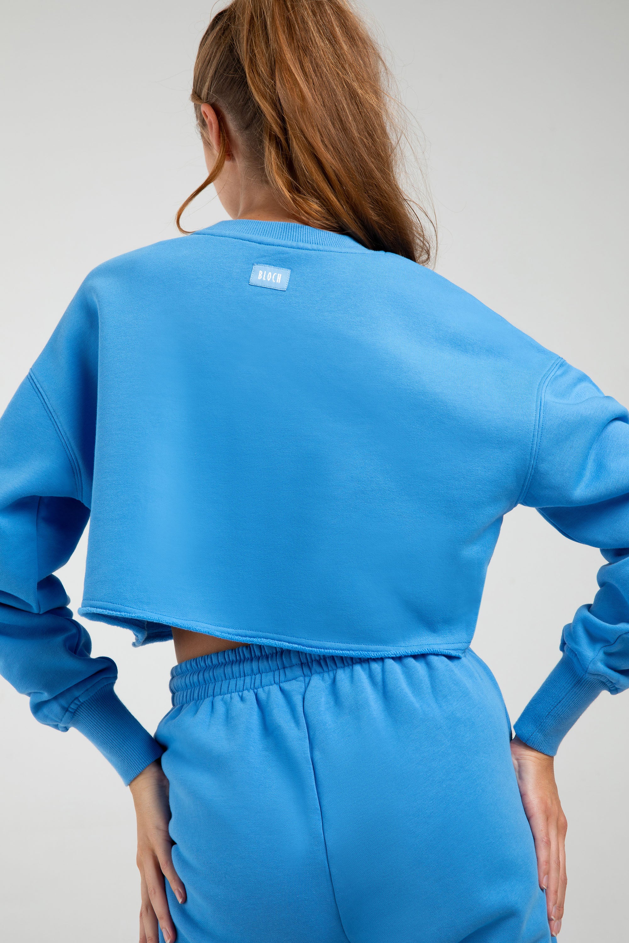 Off-Duty Terry Cropped Crew - Image 2